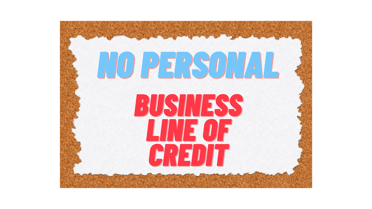 Business Credit Card No Personal Guarantee