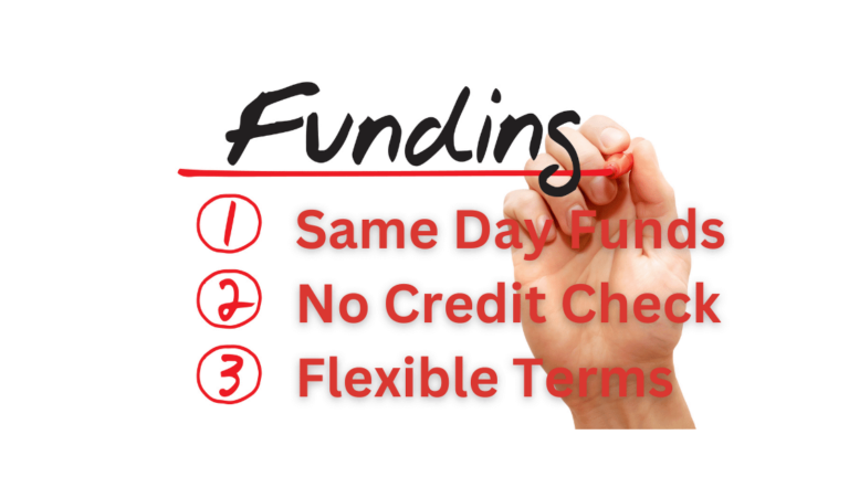 MERCHANT CASH ADVANCE SAME DAY FUNDING WITH NO CREDIT CHECK