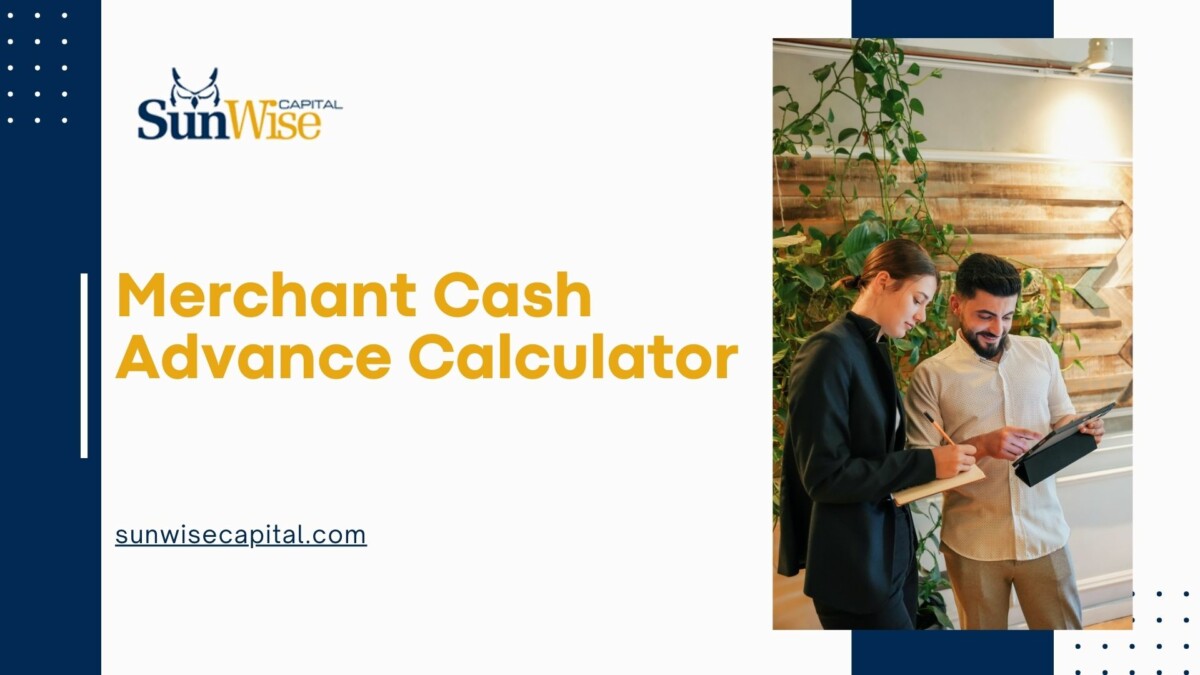 Free Merchant Cash Advance (MCA) Calculator