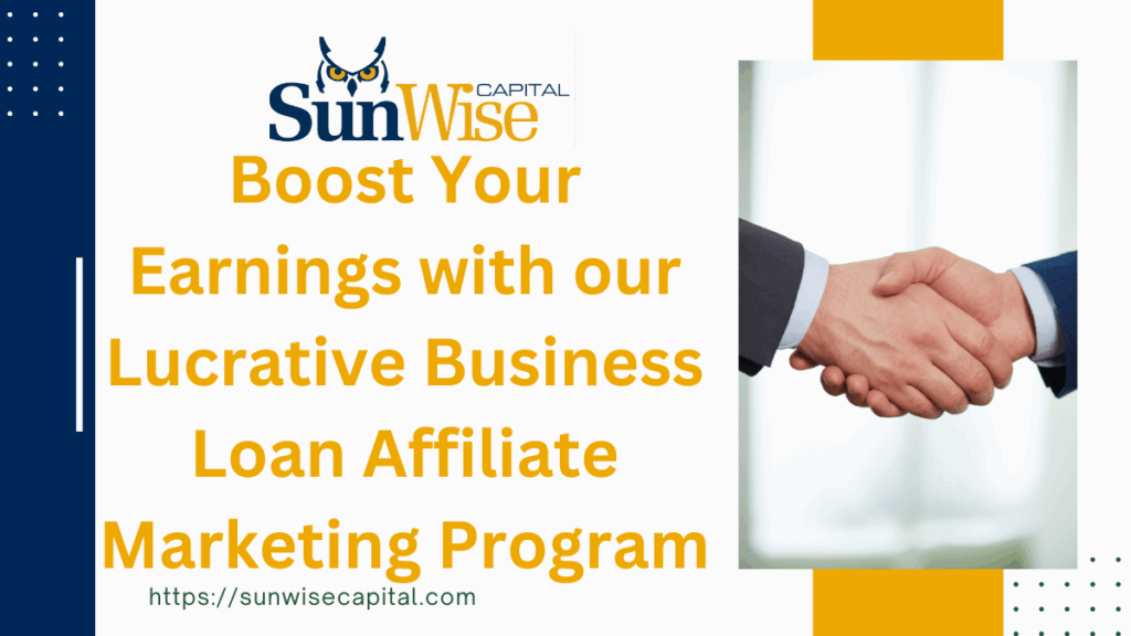 Handshake between two people dpicts hou you can Boost Your Earnings with our Lucrative Business Loan Affiliate Marketing Program