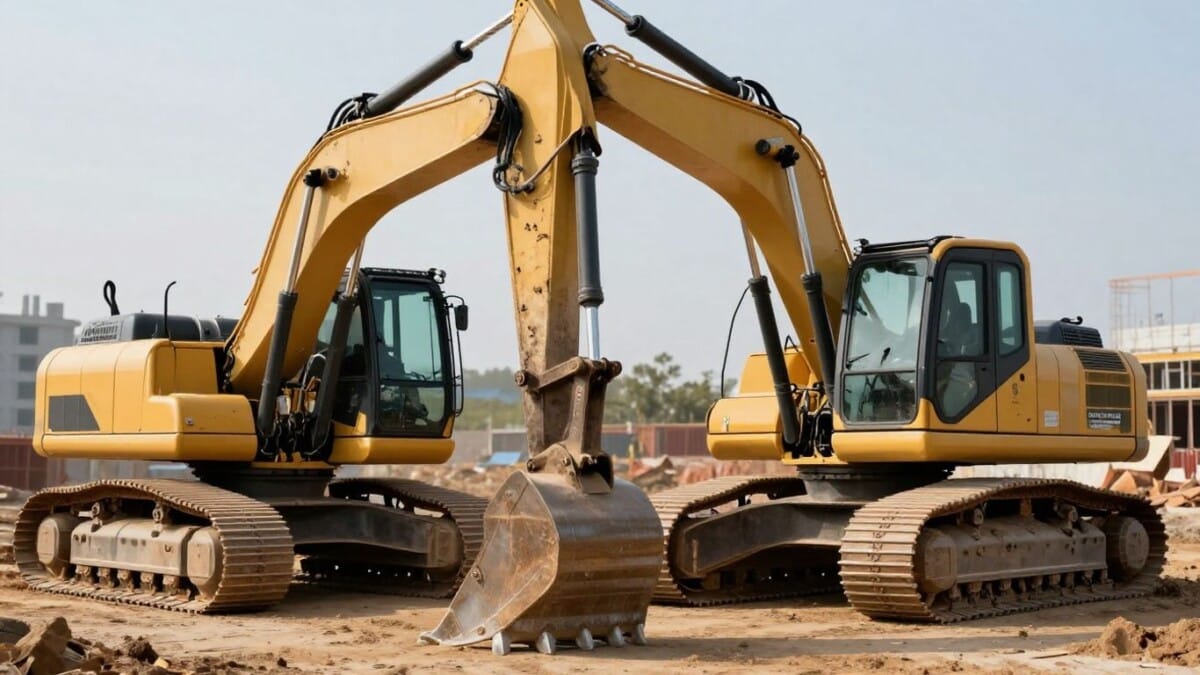 Construction equipment ready for financing